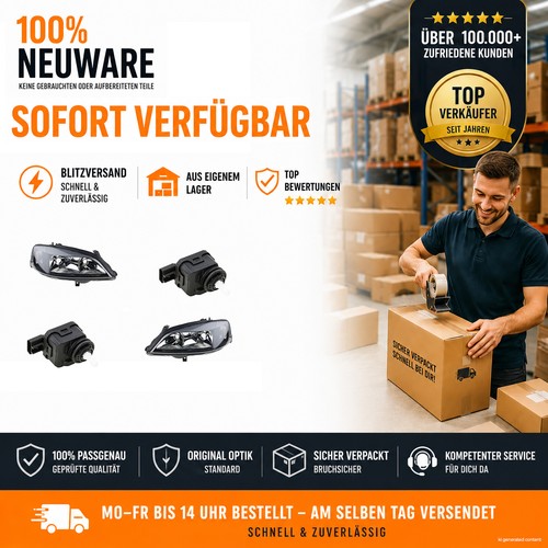 Scheinwerfer set schwarz - scheinwerfer,