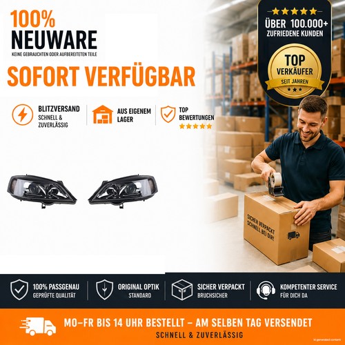 Scheinwerfer set xenon - scheinwerfer, passend